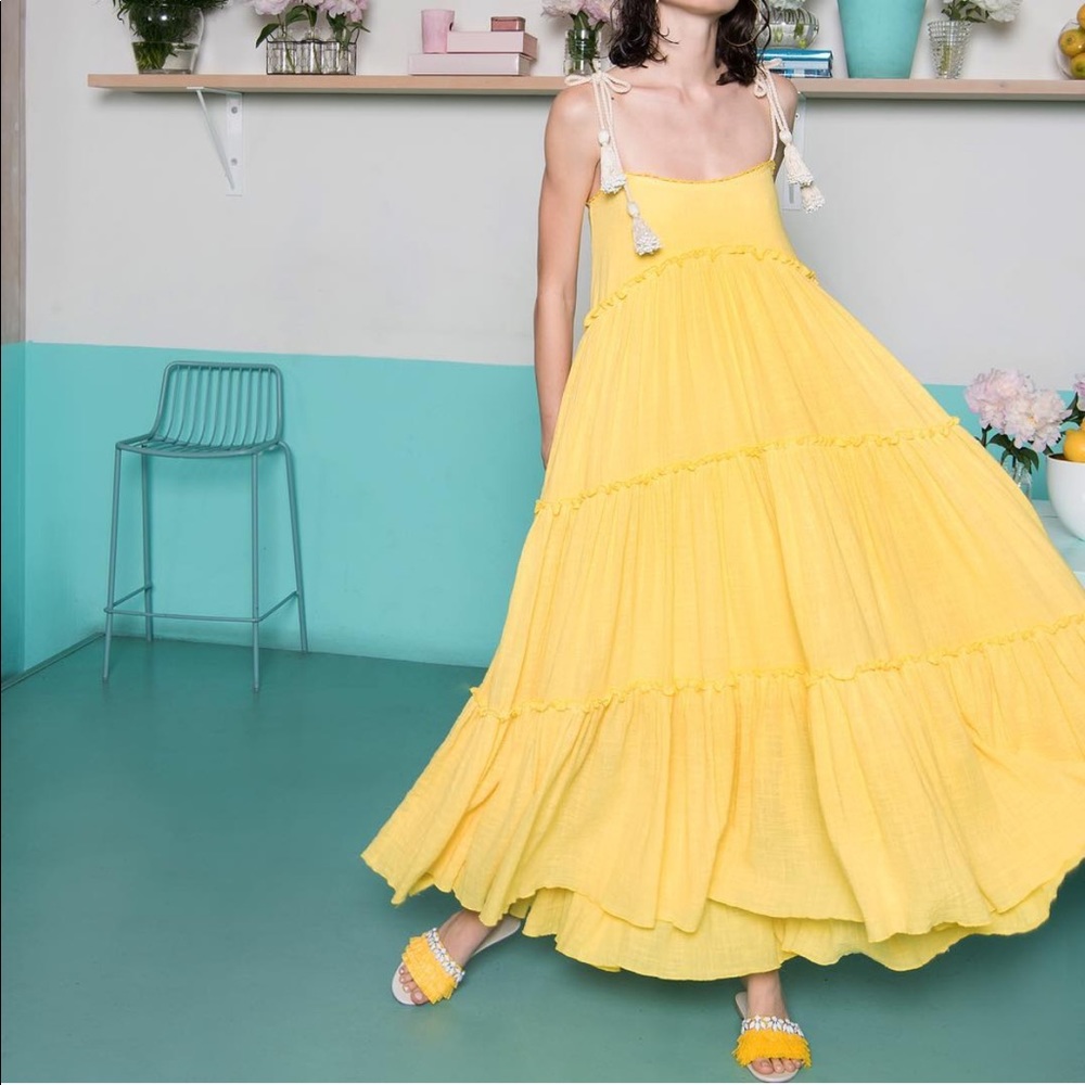 Brand new Zanyan the label dress yellow